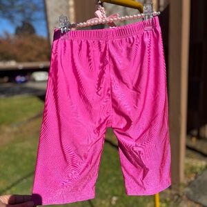 Hot Pink Biker Shorts